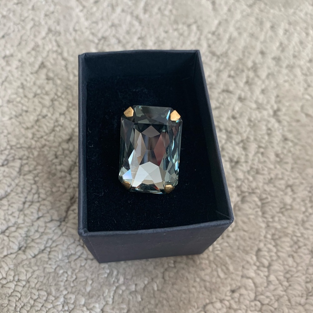 Alex and Ani Statement Cocktail Crystal Ring